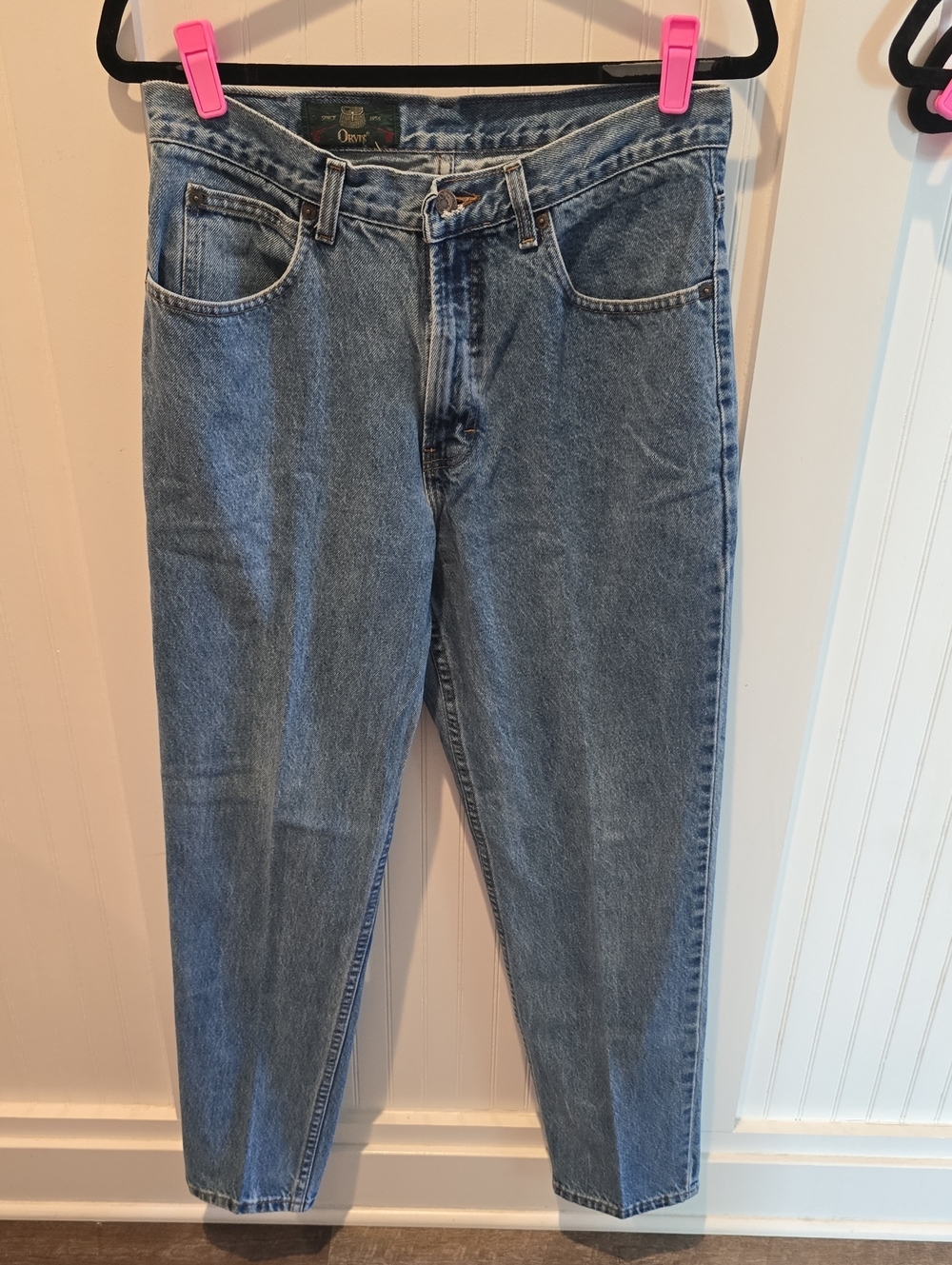 Vintage Orvis Men's Relaxed Fit Blue Denim Jeans 32x30